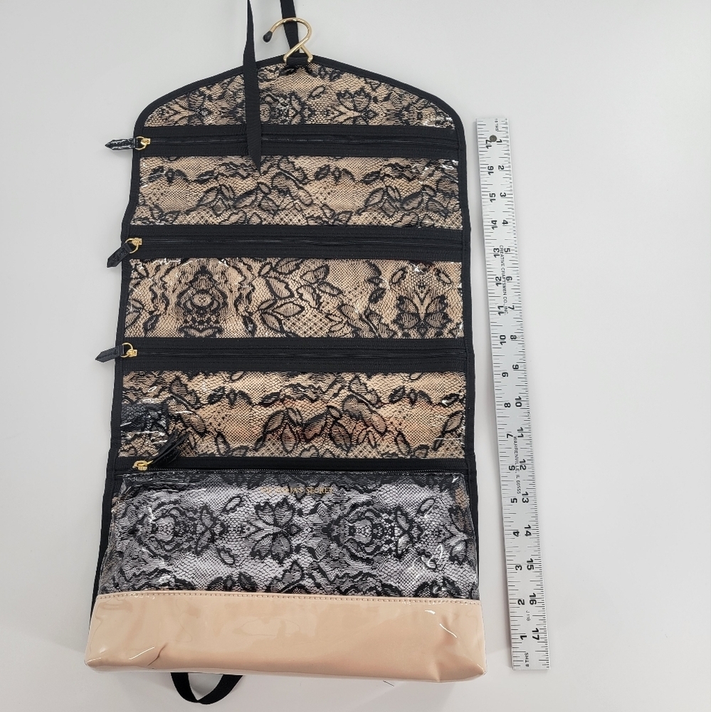 Victoria Secret Travel Jewelry Make up Roll Pouch Bag New - Picture 2 of 4